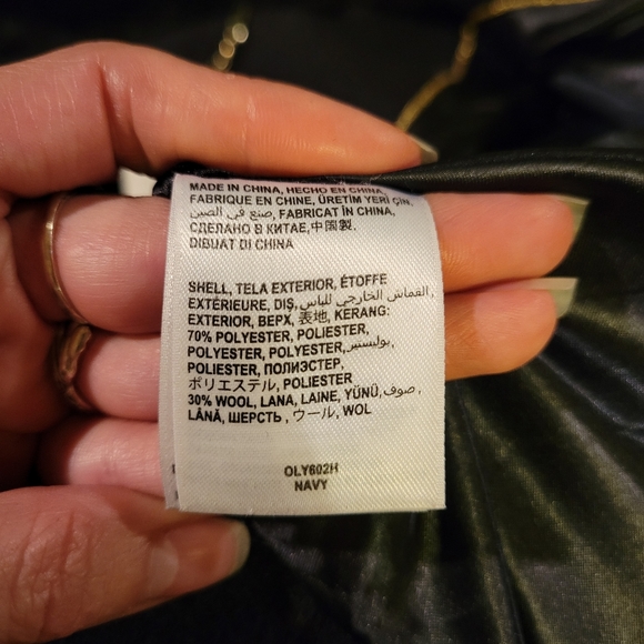 Bebe Jacket With Faux Fur Collar - Picture 15 of 15